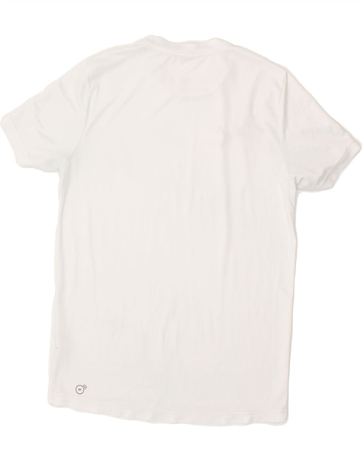 PUMA Mens T-Shirt Top Small White Polyester Vintage Puma and Second-Hand Puma from Messina Hembry 