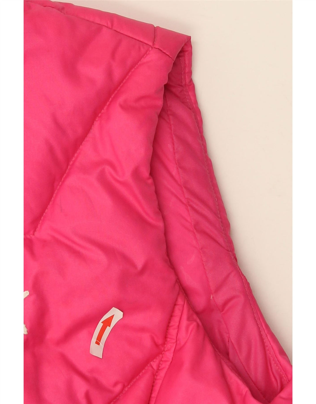 Puma Dame Polstret Gilet UK 10 Small Pink Nylon