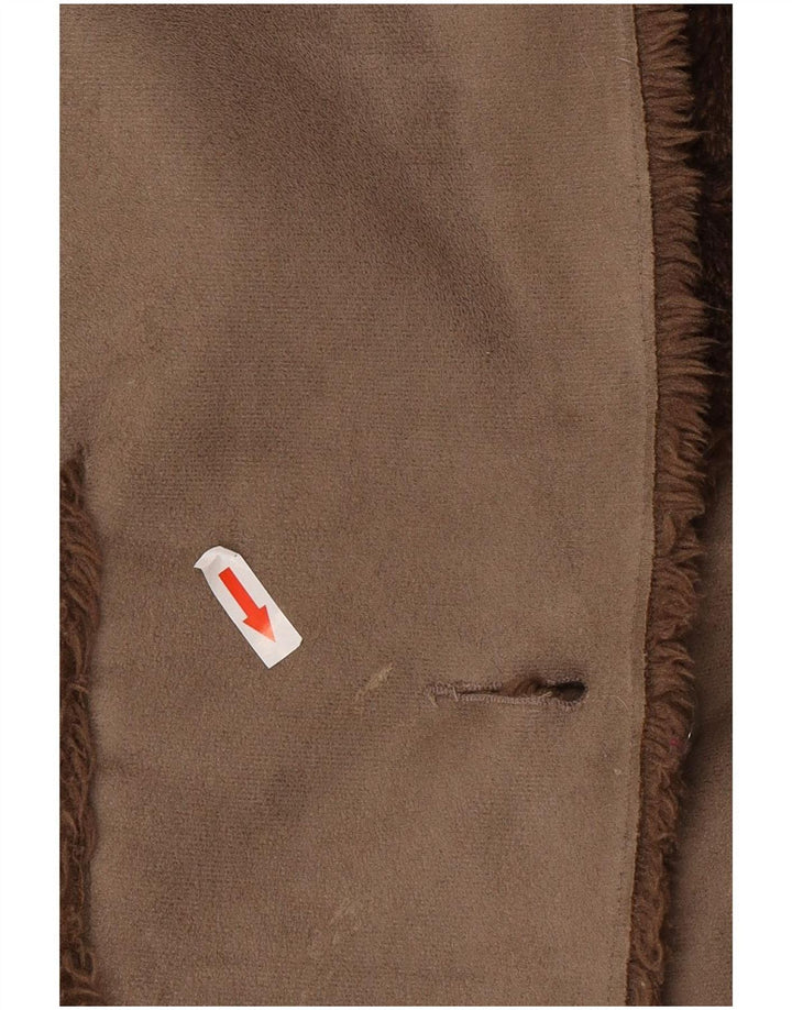 Tulchan Womens Sherpa Gilet UK 14 Large Grå Polyester