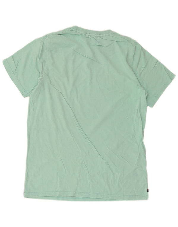 U.S. Polo Assn. Herre T-shirt Top Medium turkis bomuld