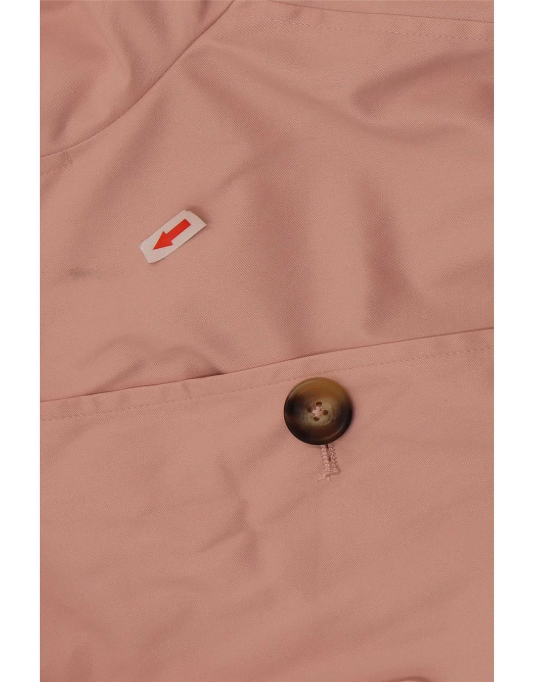 Marks & Spencer Womens Trench Coat UK 16 Large Pink Polyester