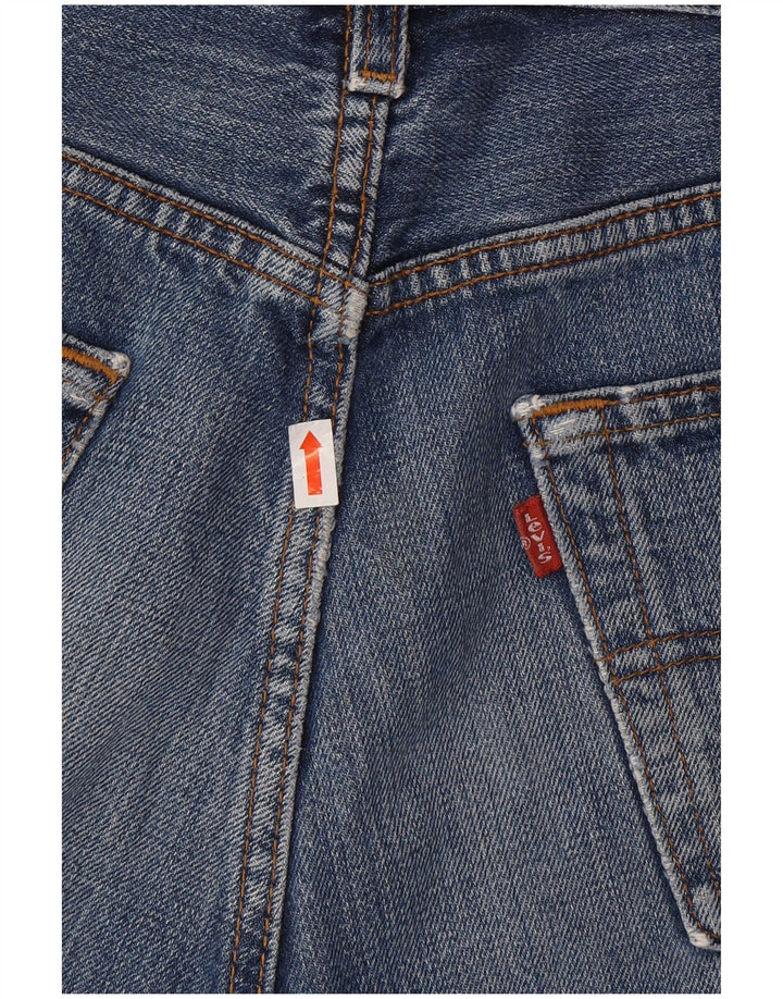 LEVI'S Herre 501 denimshorts W33 Medium Blue Bomuld