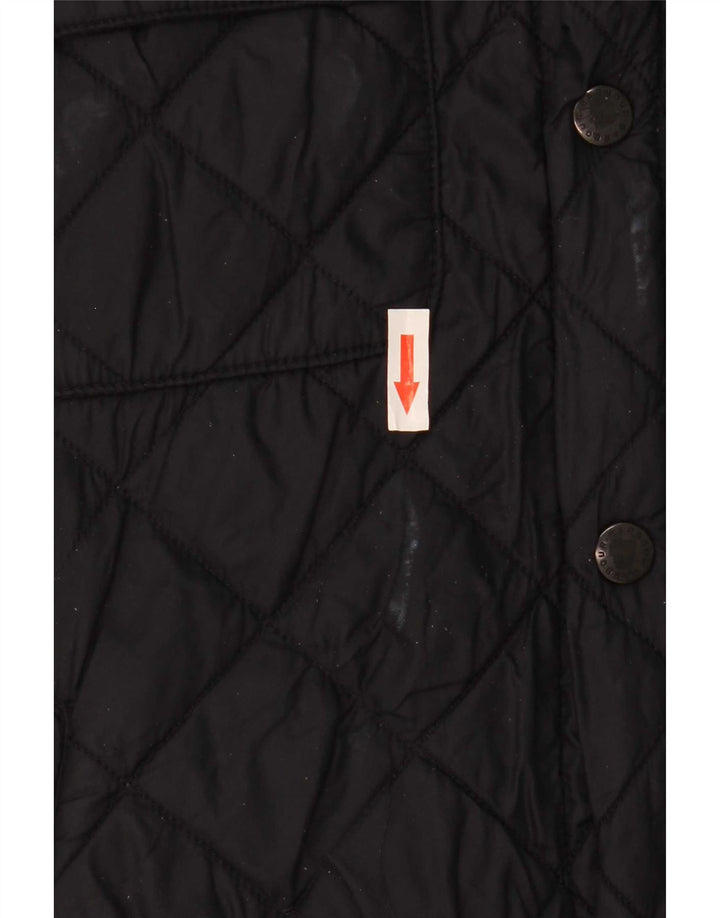Barbour Herre quiltet jakke UK 38 Mellem marineblå polyamid