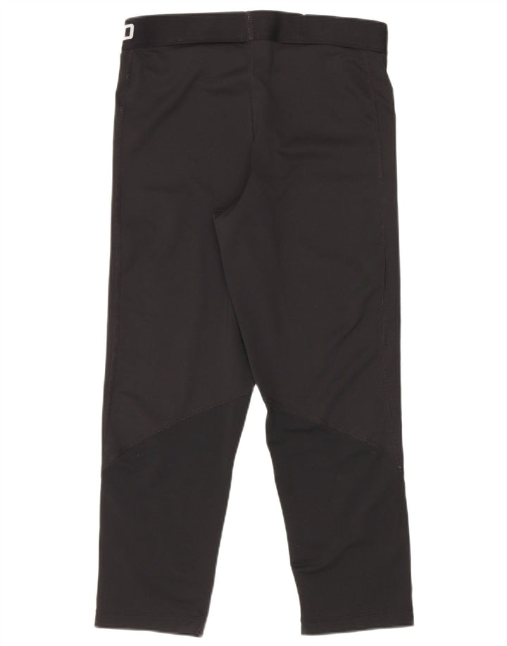 Nike Dame Grafiske Capri Leggings Medium W26 L21 Sort