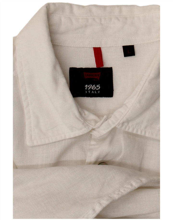 Carrera herreskjorte stor hvid