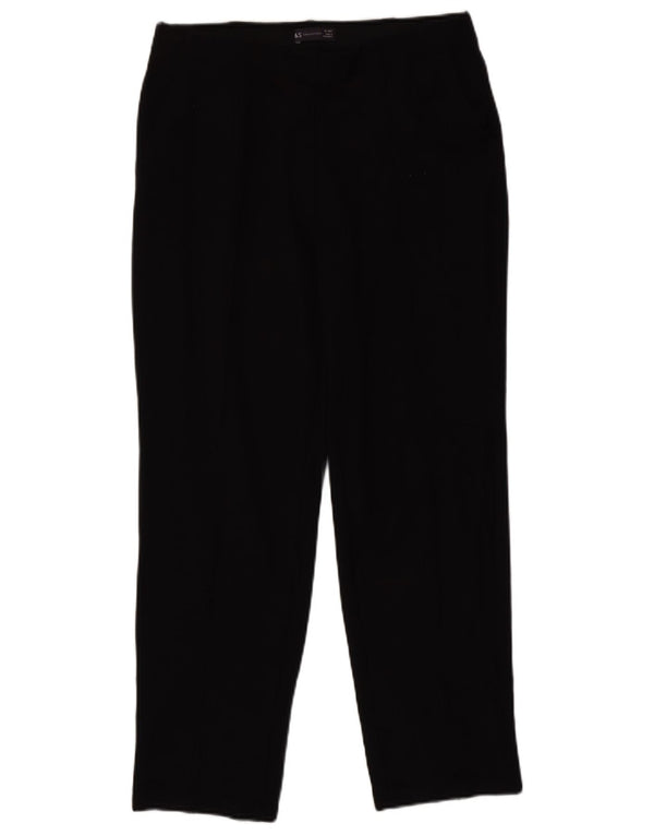 Marks & Spencer Lige Chinobukser til kvinder UK 14 Large W34 L27 Sort
