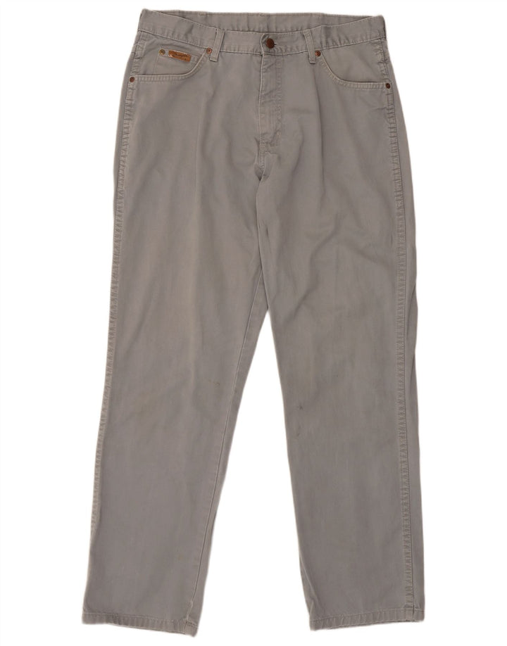 Wrangler Lige Casual Bukser til Damer W32 L31 Grå Klassisk