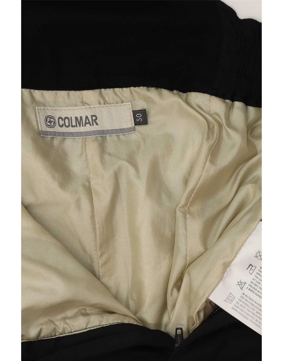 Colmar Herre Grafiske Dungarees Skibukser IT 50 Medium Sort
