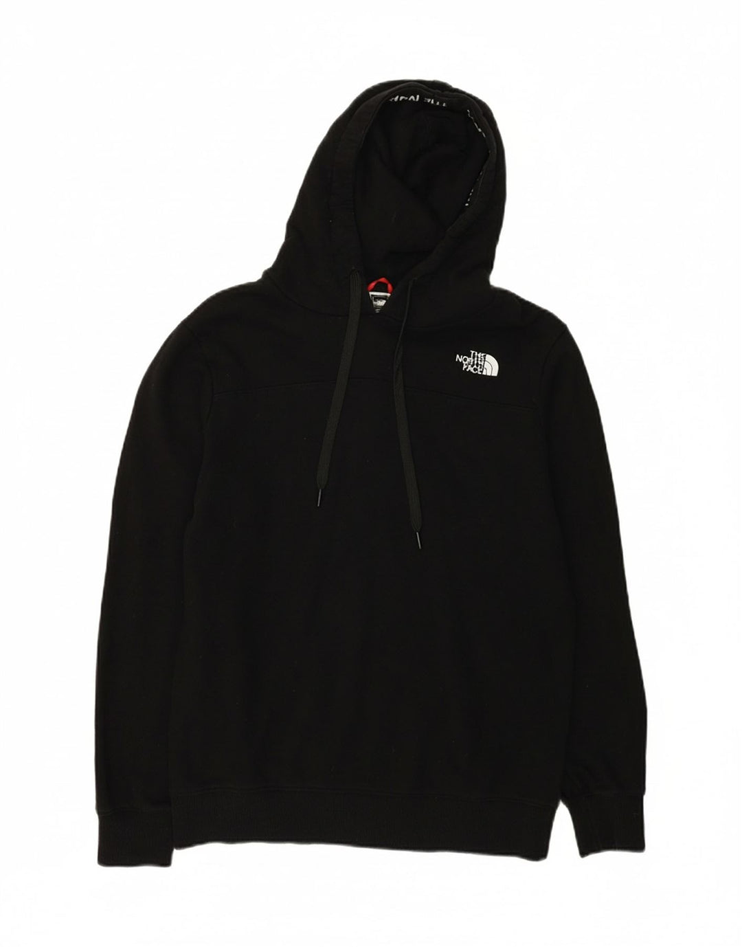 THE NORTH FACE Mens Hoodie Jumper Small Black Cotton