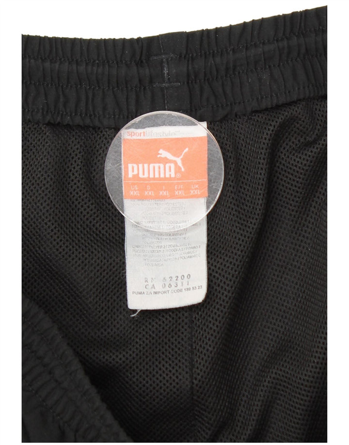Puma Træningsdragtsbukser til mænd 2XL Sort Polyester