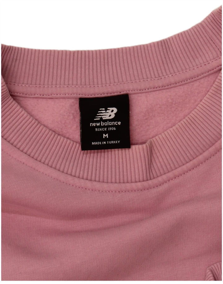 New Balance Herre grafisk sweatshirt Jumper Medium Pink