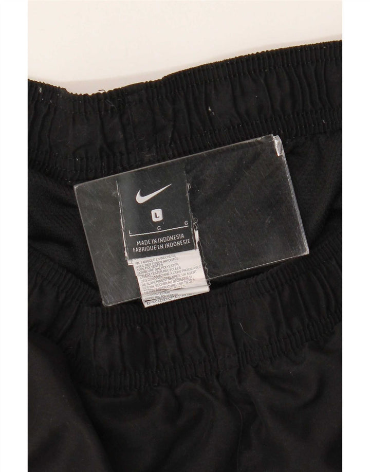 Nike sportsshorts til mænd, store sorte polyester