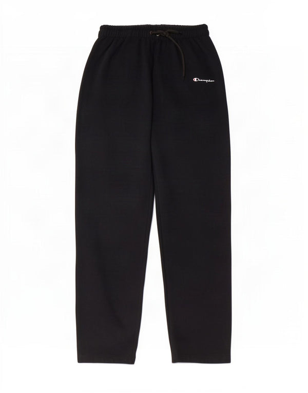 Champion Womens træningsdragt Bukser UK 12 Medium Sort Bomuld