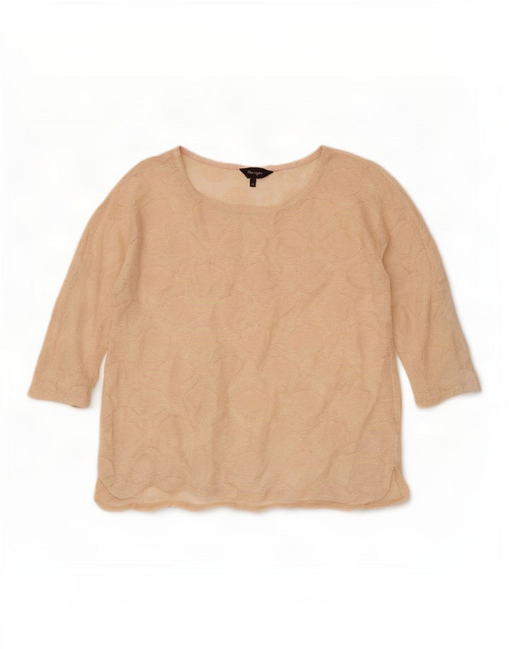Phase Eight Dame Top 3/4 ærme UK 10 Small Beige