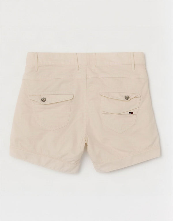 Tommy Hilfiger Chino Shorts til kvinder W27 Små hvide bomuld