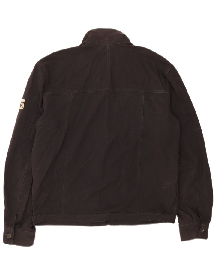 Jack Wolfskin Bomberjakke til mænd UK 40/42 Stor sort polyamid