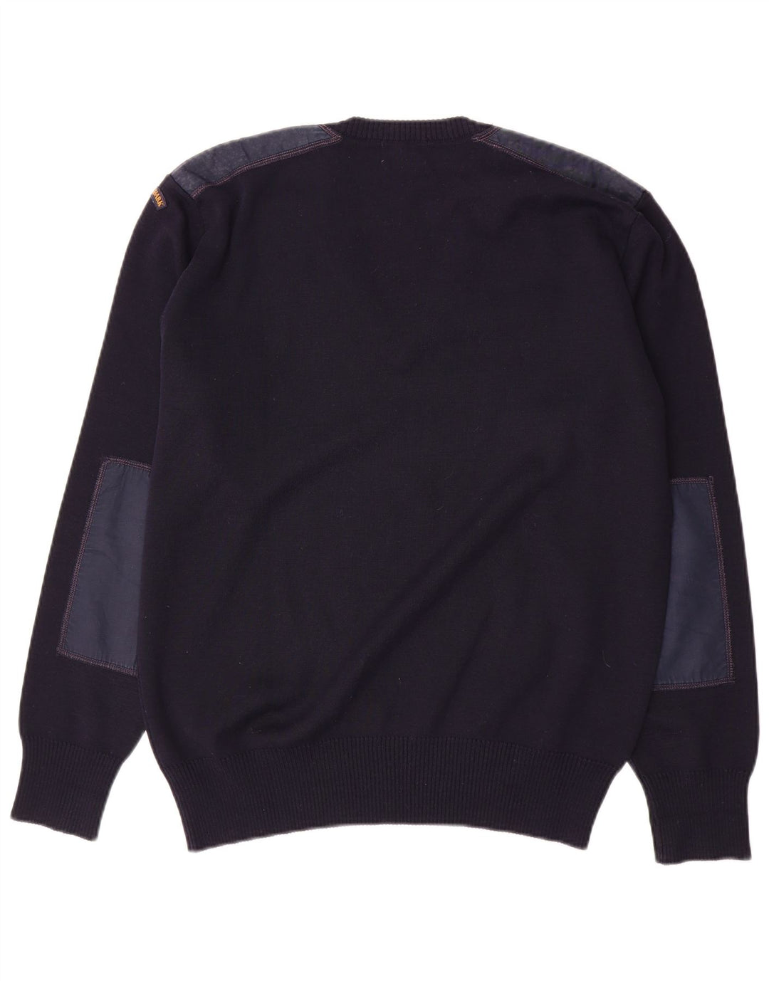 Paul & Shark Herre V-hals sweater Stor marineblå