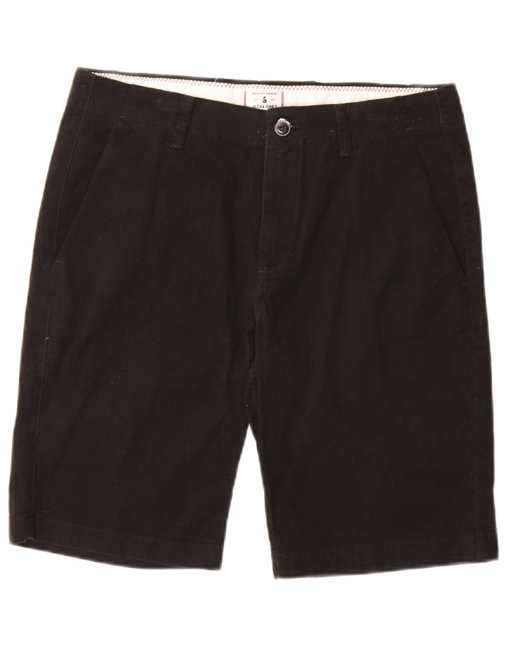 JACK & JONES Herre Chino Shorts Medium W32 Sort Bomuld