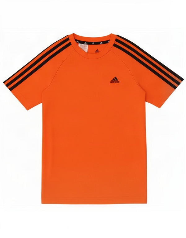 Adidas Boys Aeroready T-Shirt Top 9-10 år Orange Polyester