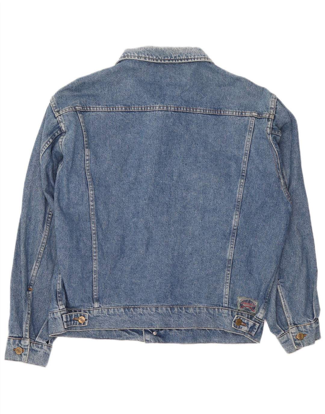 Vintage denimjakke til mænd UK 42 XL blå bomuld