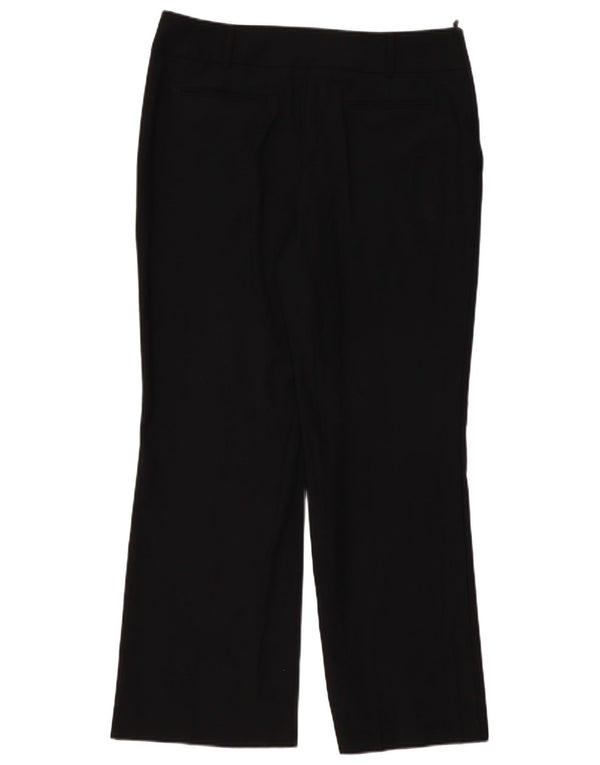 Marks & Spencer Womens Bootcut Casual Trousers UK 16 Large W36 L30 Black