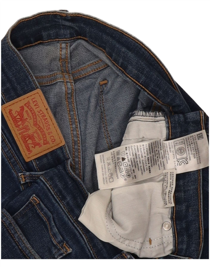 Levi's skinny jeans til kvinder W32 L30 blå bomuld