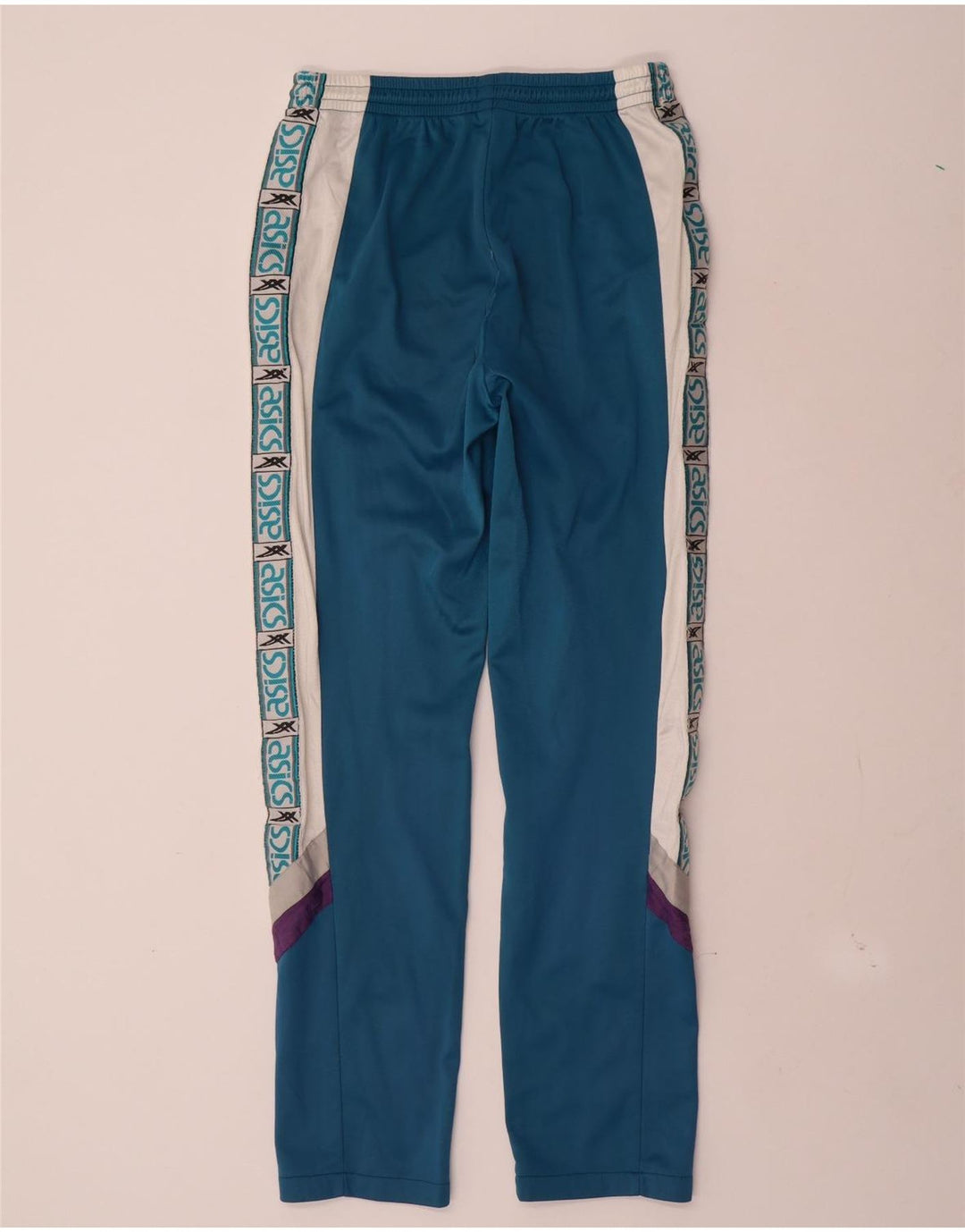 ASICS Grafisk træningsdragt bukser til mænd IT 46 Small Blue Colourblock