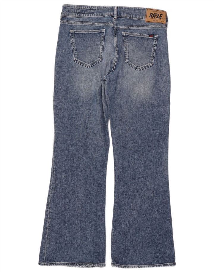 Rifle Dame Bootcut Jeans W28 L34 Blå Bomuld