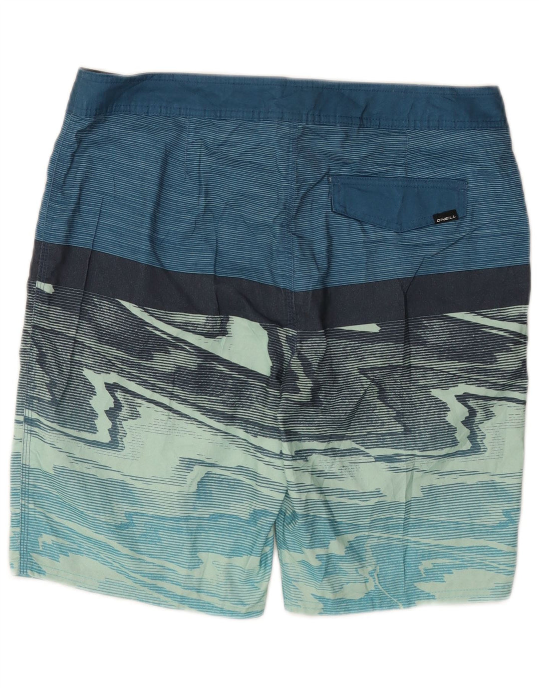 O'Neill Badeshorts til mænd mellemblå farveblok polyester
