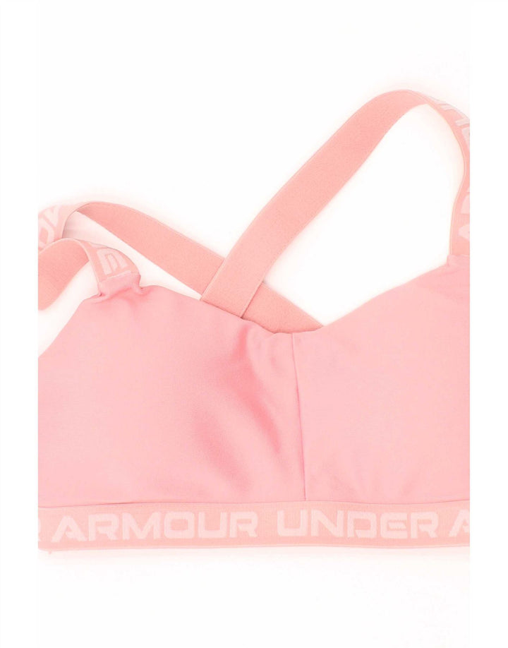 Under Armour Kvinders Grafisk Top Small/Medium Pink Colourblock Sport