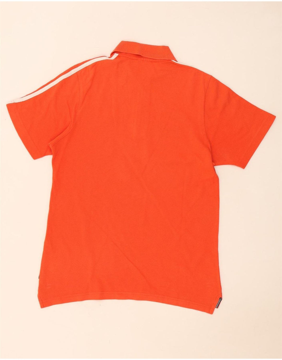 Adidas Polo Shirt til mænd, lille orange bomuld