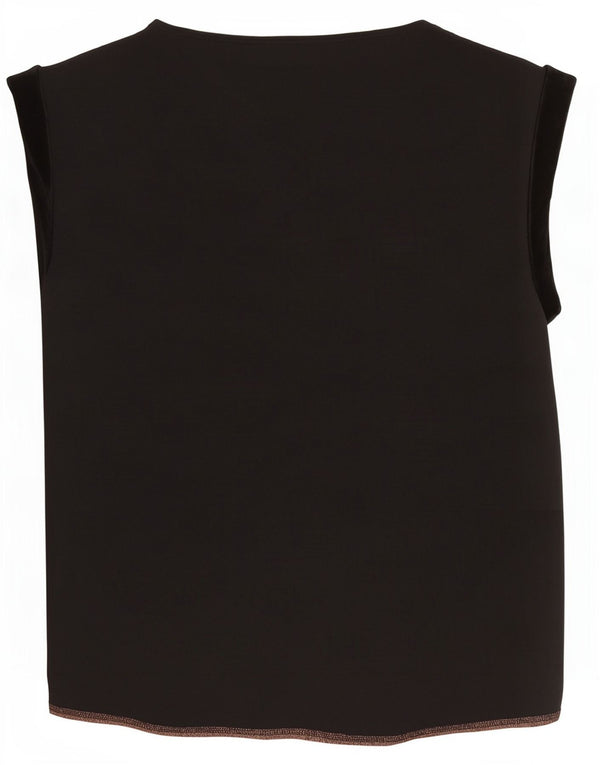 Oasis Damevest Top UK 8 Lille flerfarvet Colourblock Polyester