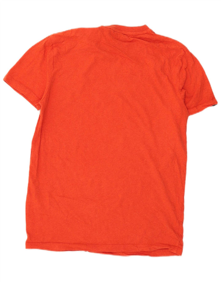 Superdry T-shirt top til mænd, lille rød bomuld