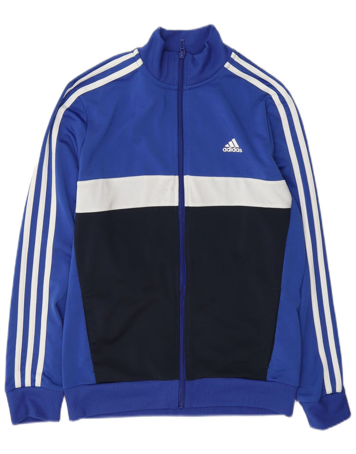 Adidas Træningsdragt Topjakke til drenge 13-14 år Blå Colourblock Polyester