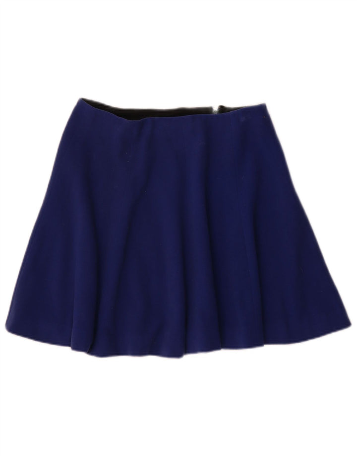 VINTAGE Womens Mini Skirt W29 Medium Blue