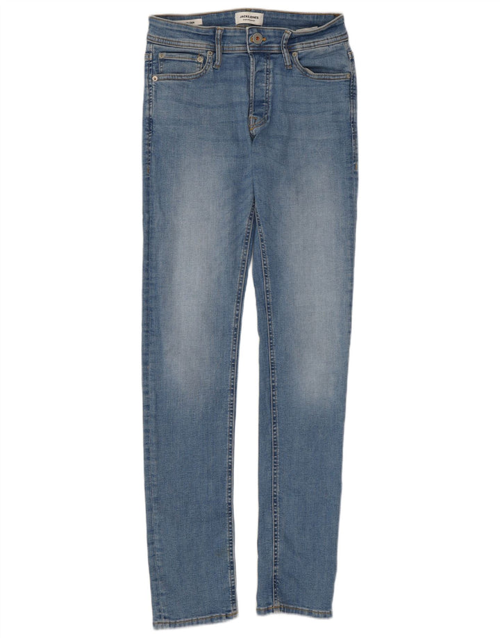 Jack & Jones Herre GLENN Slim Jeans W29 L34 Blå Bomuld