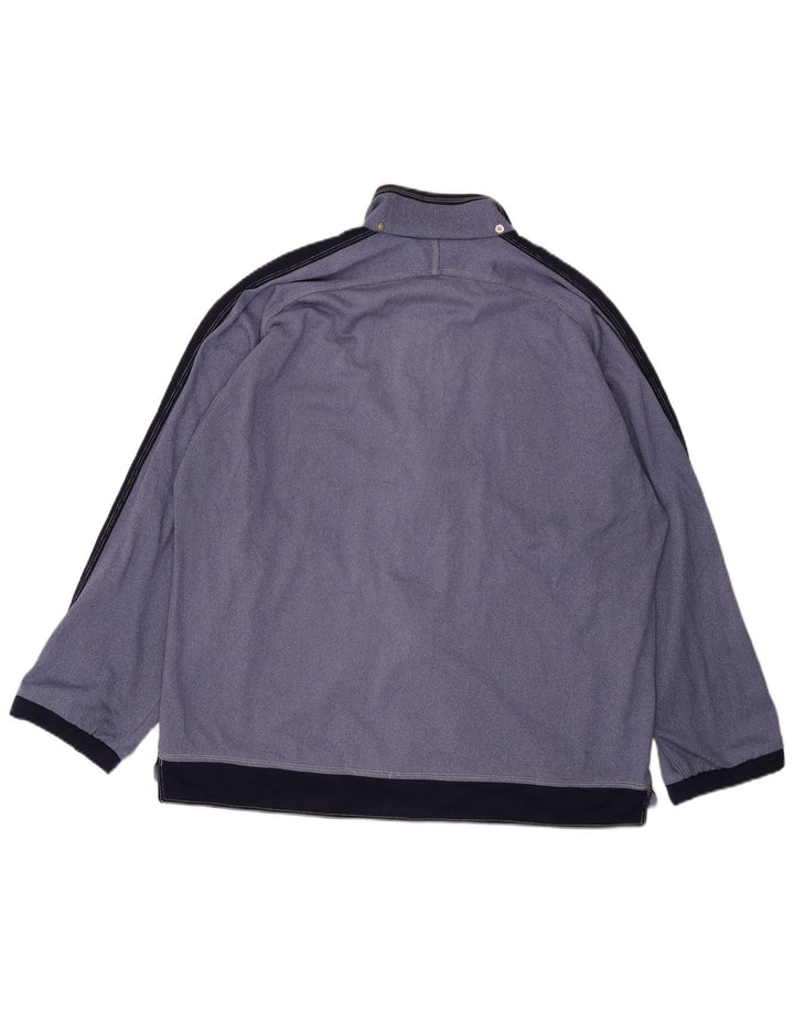 Diadora Womens Oversized træningsdragt Topjakke UK 18 XL Blå Colourblock