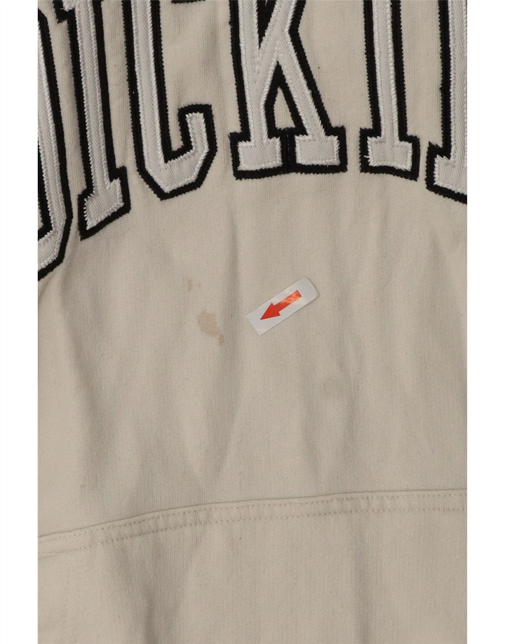Dickies Herre grafisk hættetrøje Jumper Large Off White Bomuld