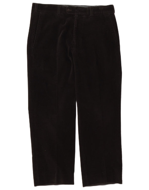 Paul & Shark Herre Stretch Corduroy Bukser IT 50 Large W34 L27 Sort