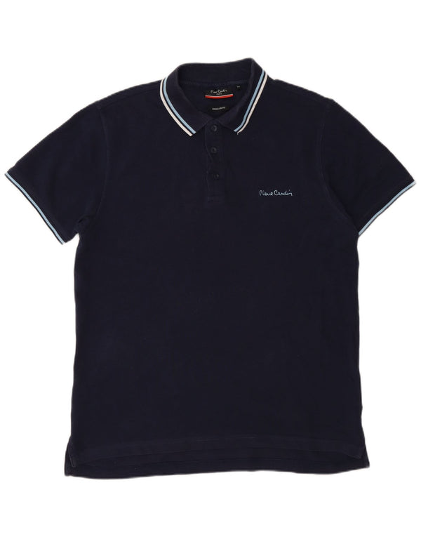 Pierre Cardin Herre Regular Fit Polo Shirt Medium Navyblå Bomuld