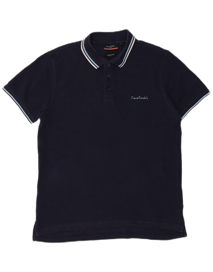 Pierre Cardin Herre Regular Fit Polo Shirt Medium Navyblå Bomuld