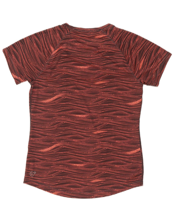 Puma Dame Abstrakt T-Shirt Top UK 12 Medium Multicolored