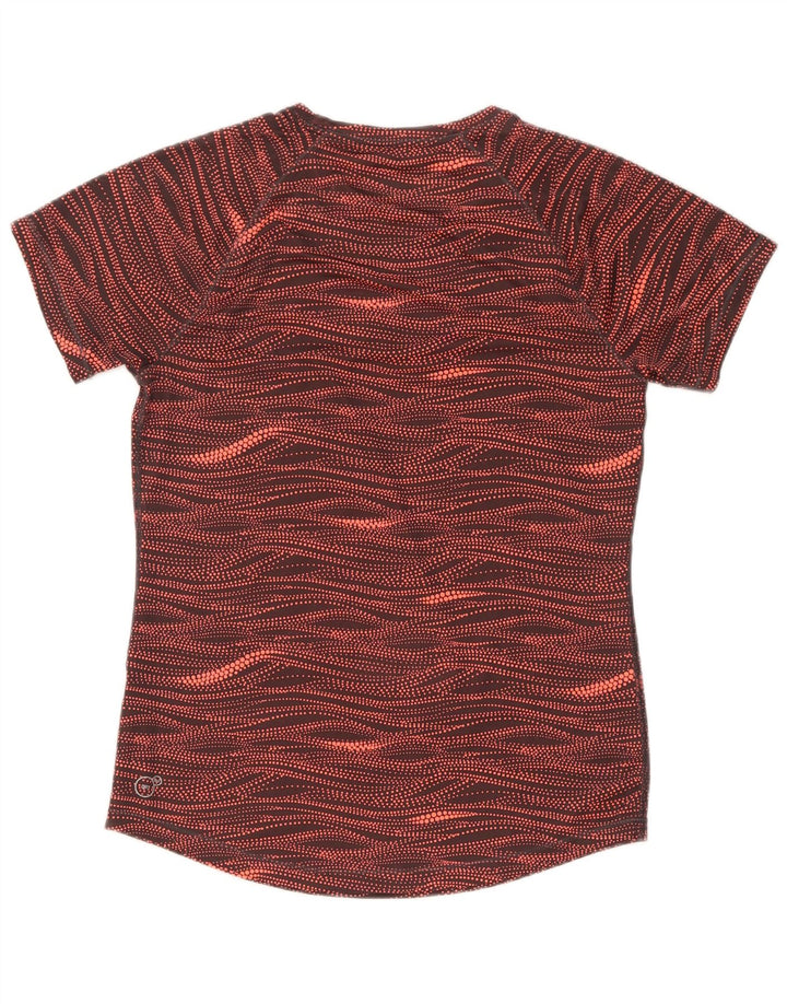 Puma Dame Abstrakt T-Shirt Top UK 12 Medium Multicolored