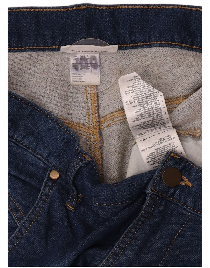 Reebok Dame Skinny Jeans W30 L29 Blå Bomuld