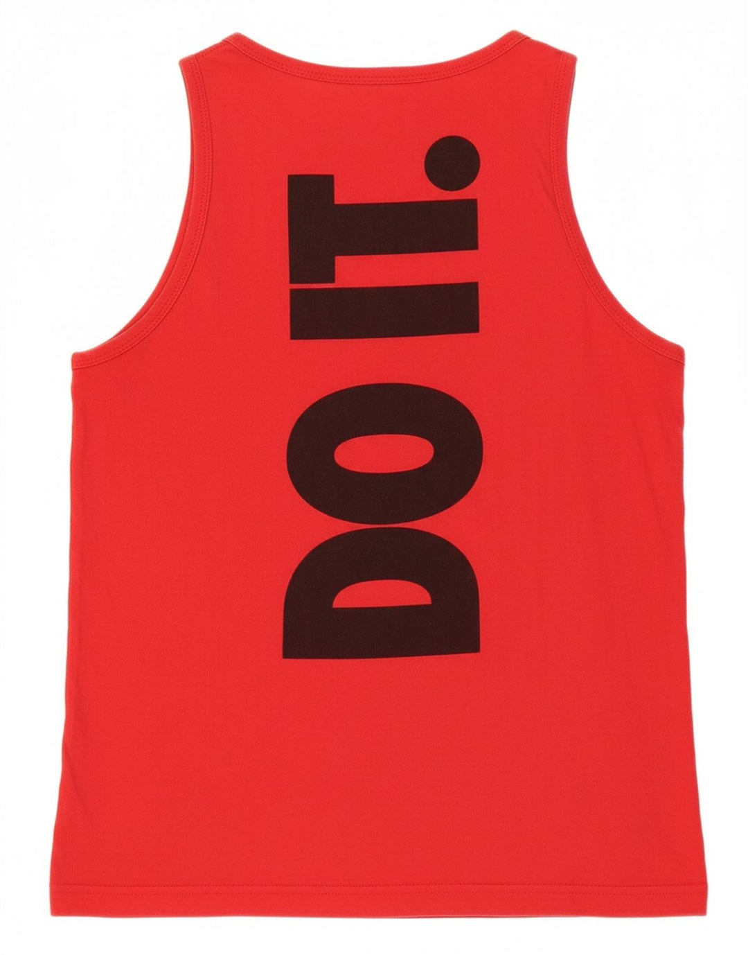 NIKE Boys Graphic Vest Top 13-14 Years XL Red Cotton