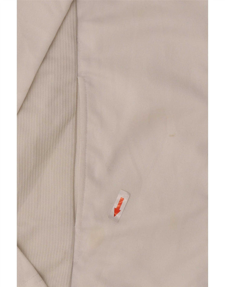Asics træningsdragt topjakke til kvinder UK 12 Medium White Polyester