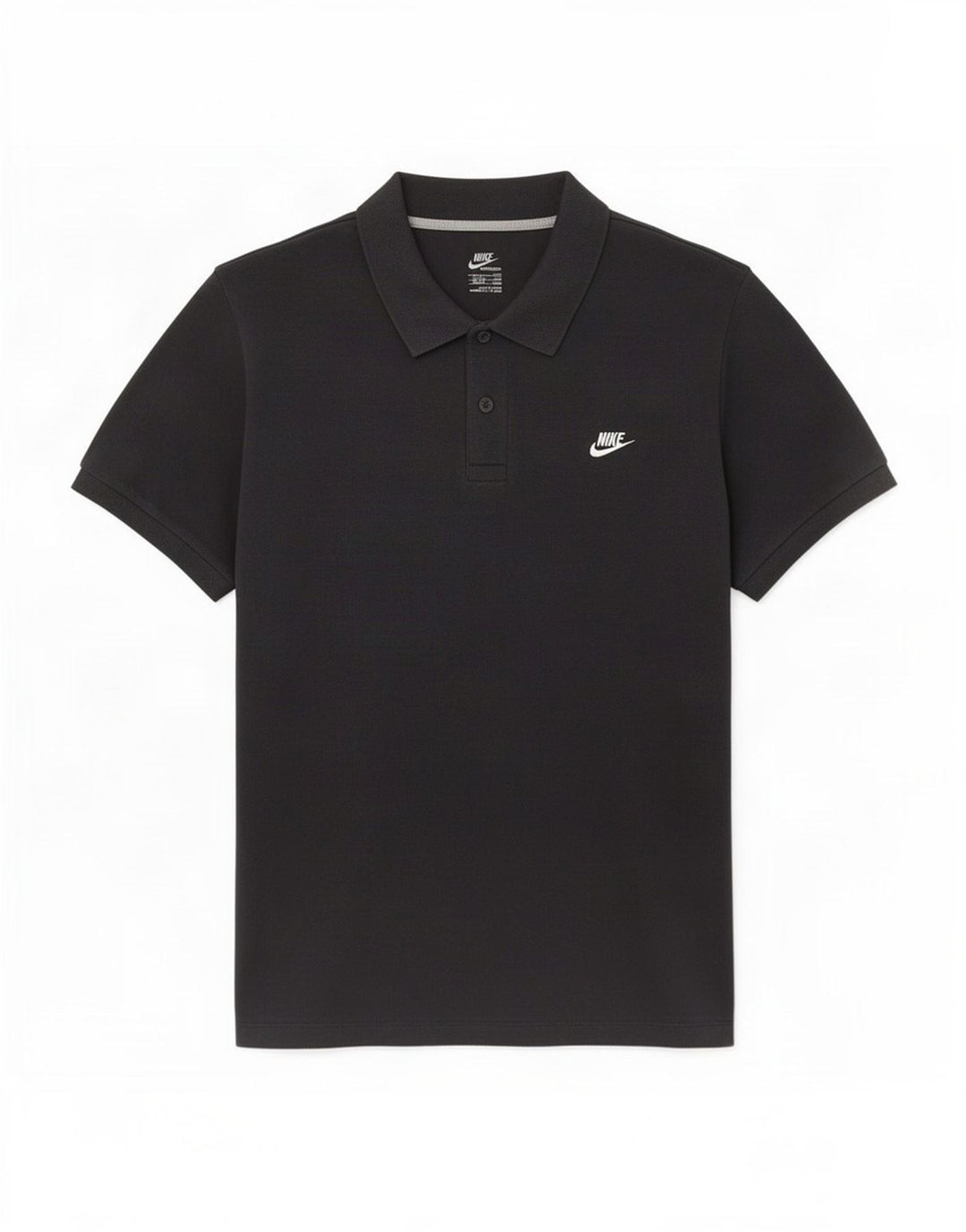 Nike herre poloshirt XL sort bomuld