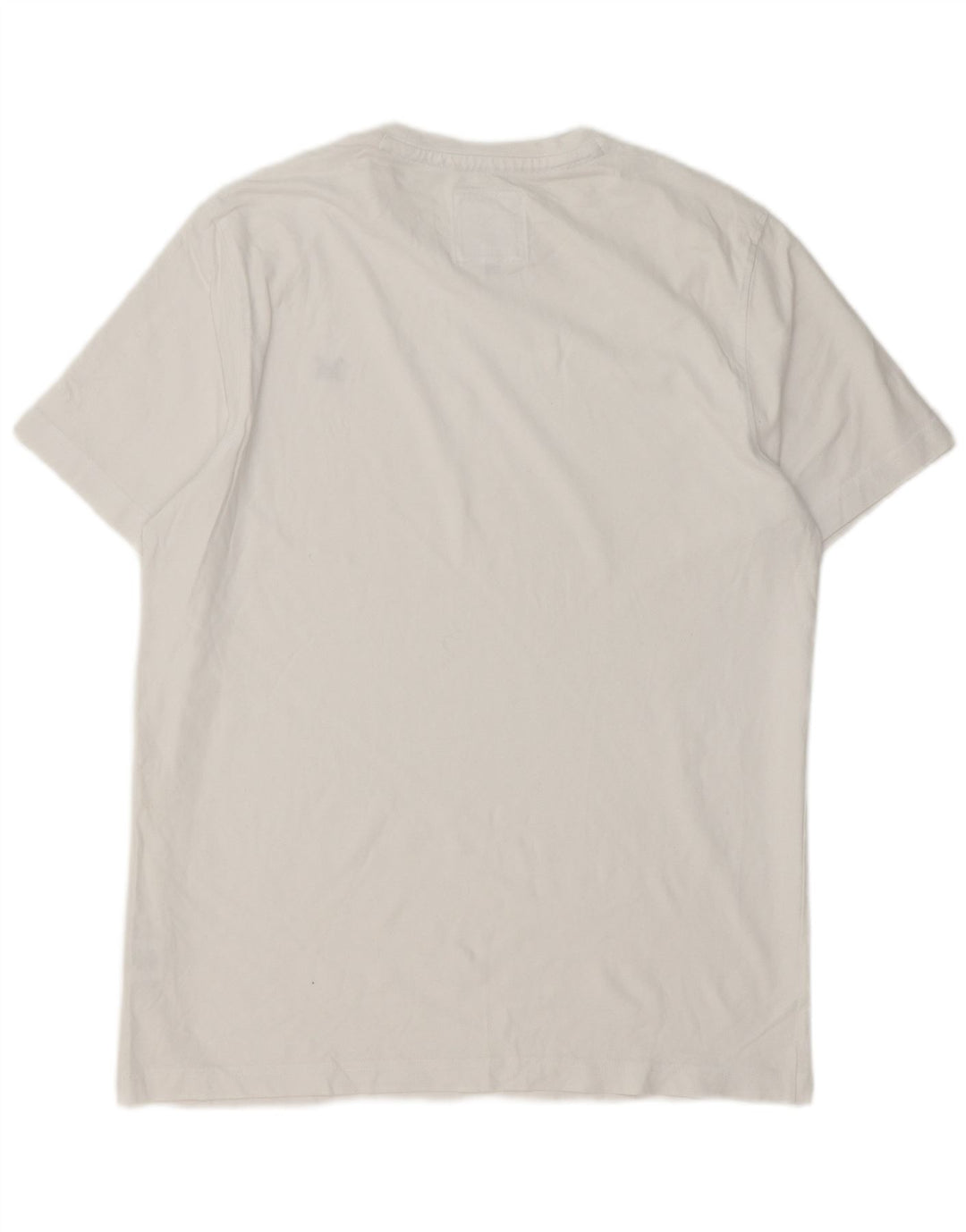 Crew Clothing Herre T-Shirt Top Stor Hvid Bomuld
