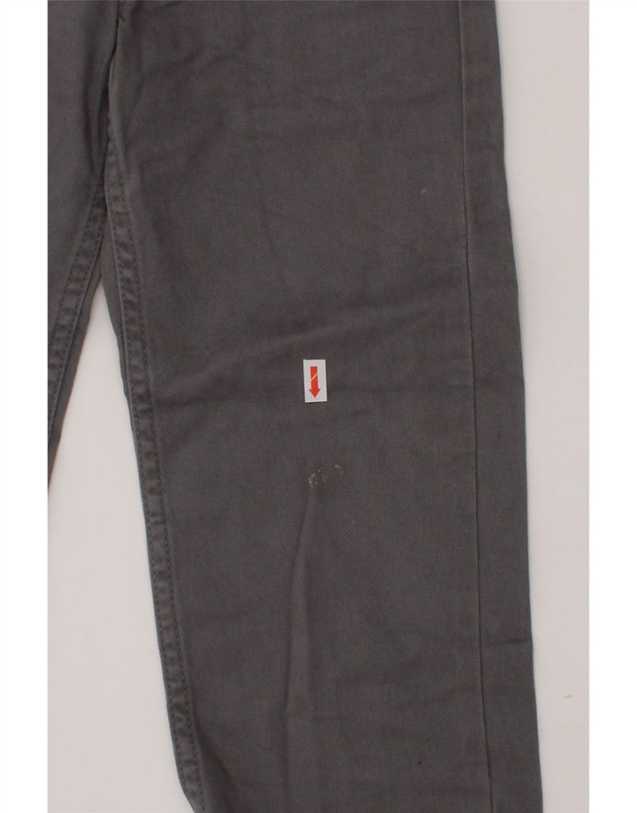 LEVI'S Boys 505 Straight Jeans 4-5 Years W22 L18 Grey Cotton Vintage Levi's and Second-Hand Levi's from Messina Hembry 