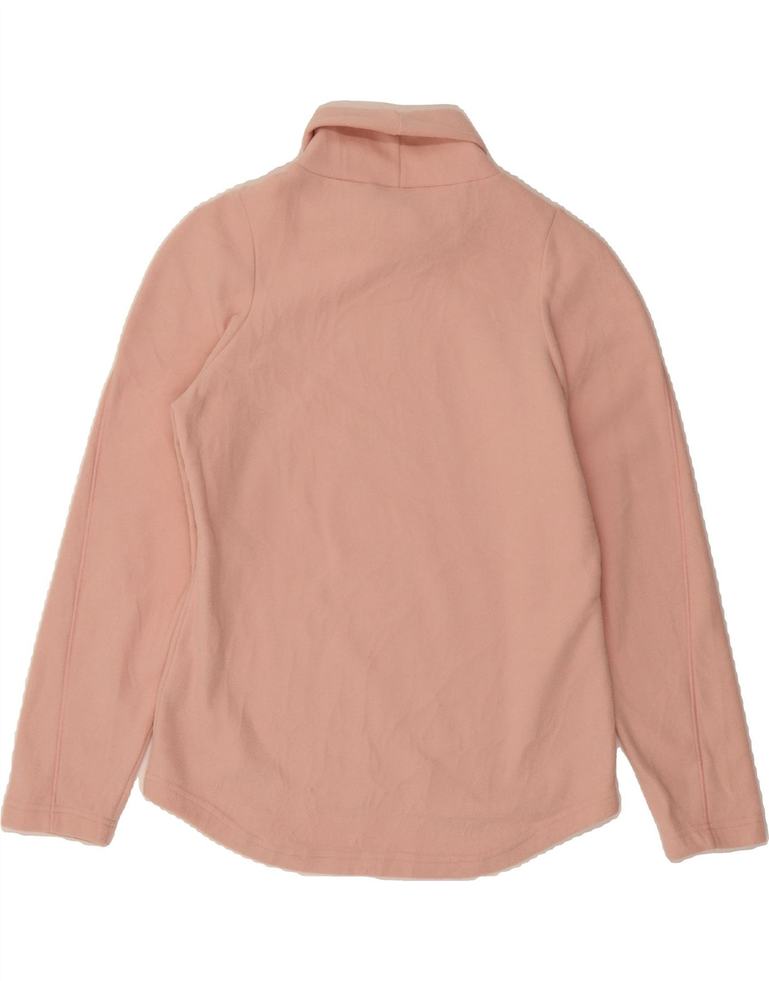 FILA Womens Roll Neck Fleece Jumper UK 14 Large Pink Polyester Vintage Fila and Second-Hand Fila from Messina Hembry 